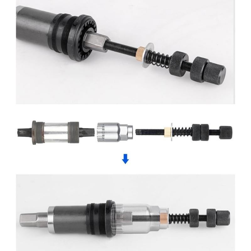 20T Bottom Bracket Wrench Crank Spanner Bike Wrench Bottom Bracket Remover Tool Heavy Duty Sleeve Pullers Enduring