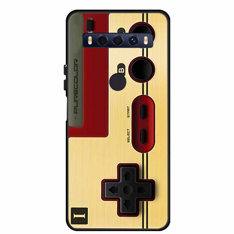 For TCL 10 SE Case Popular Picture Black Silicone Soft Back Cover Case For TCL 10 SE Phone Case Cover 10SE 6.52" Coque Funda Bag