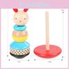 Wooden Bunny Tumbler Toy For Kids Hand Eye Coordination And Focus Development