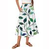 Damen Maxiröcke, fließend, ausgestellt, mit Rüschensaum, A-Linie, elastische Taille, elegant, gestuft, Boho, lange Röcke