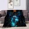 classic game World of Warcraft Frozen Throne blanket Soft and portable four season home bed, sofa blanket, office travel, lunch break, warm blanket Y7