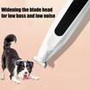 Dog Paw Trimmer Low Noise Wide Blade Pet Paw Trimmer Cordless Electric Pet Grooming Clippers for Paws Ears Face Rump