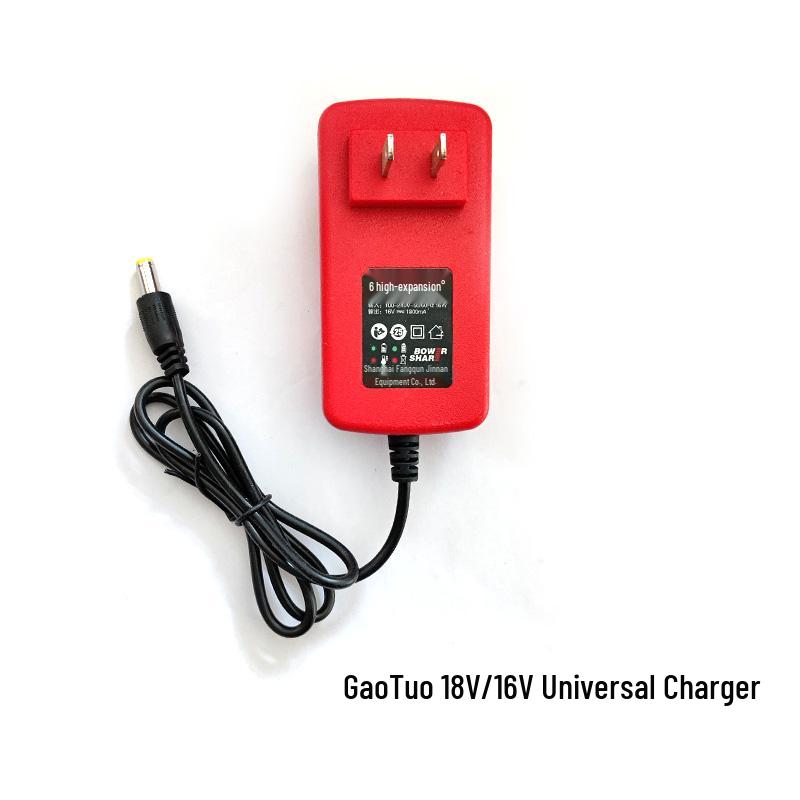 Gao Tuo 12V/18V/21V Drill with 48F Accessories, Brushless Motor, and Lithium Battery Charger Circuit Board.
