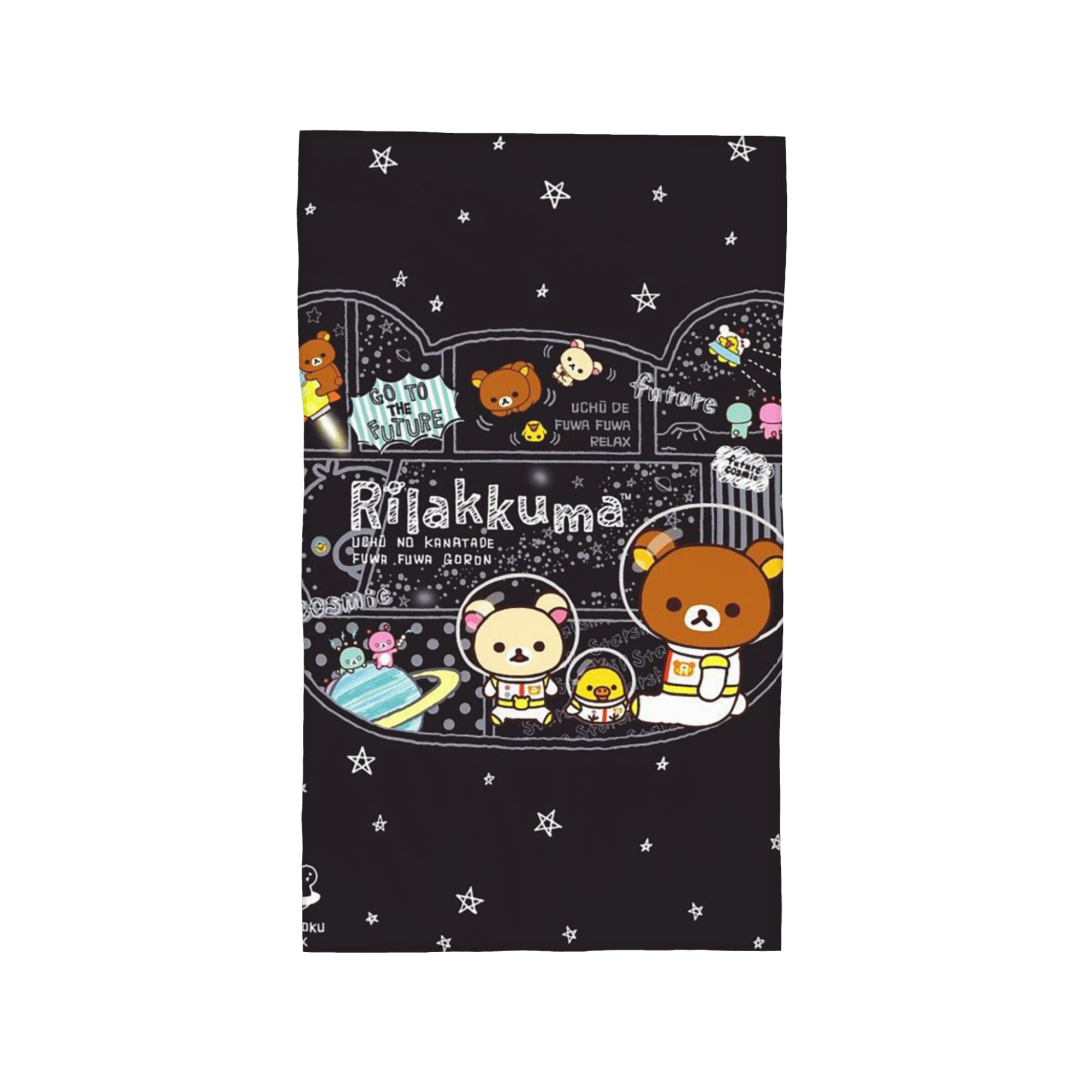 Rilakkuma Korilakkuma Soft Face Towel Quick Dry Pool Bath Cotton Towels Absorbent Quick W30*H60(CM)