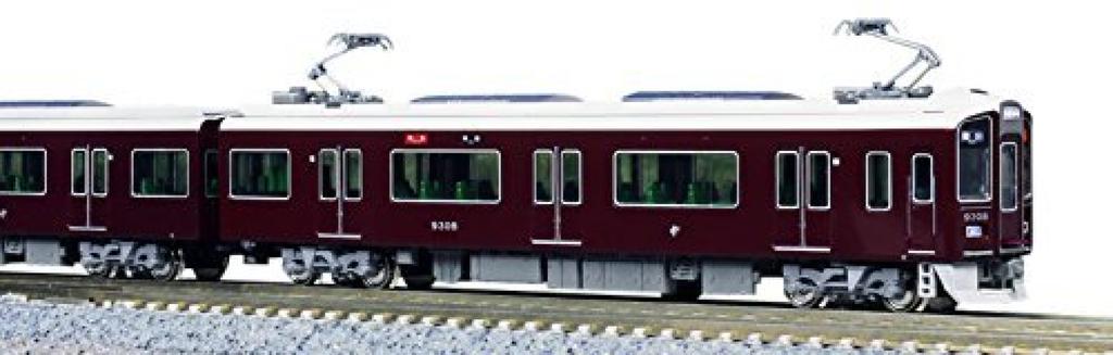 KATO N Gauge Hankyu Railway 9300 Series Basic Set Model Train 4-Car 10-1278