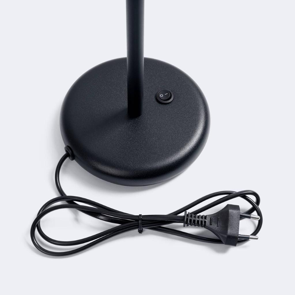 Lampa Biurkowa Czarna Nowoczesna Miedziany Klosz Winx 1Xgu10 10W Sl.1381 Sollux Lighting