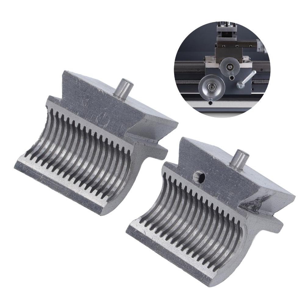 2 Stück Tr16x2,0mm Gewinde Drehmaschine Metrische Halbmuttern Hohe Präzision Halbmuttern Industrielle Befestigungselemente