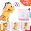 Cute Duck Hand Puppet Plush Toys Little Bird  Birthday Gift Doll High Quality Stuffed Animals Kids Baby Education Toy