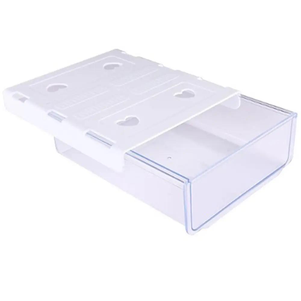 ABS Undertable Drawer Storage Box Hidden Storage Design Solid Color Table Bottom Sorting Pencil Tray Hanging Save Space