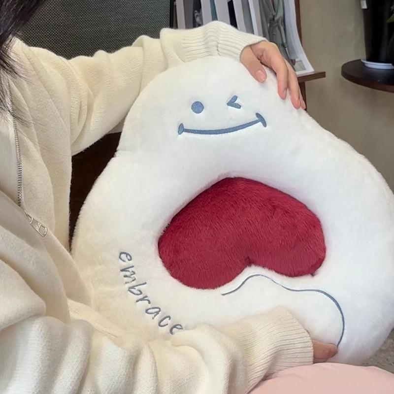 Embrace Love Pillow Valentine's Day Soft Stuffed Plush Toys Creative Love Heart Plushies Doll Romantic Gifts For Girls