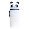 Expandable Cartoon Pen Organizer Pencil Storage Case Foldable Silicone Pouches Great For School Office Home Storage Use