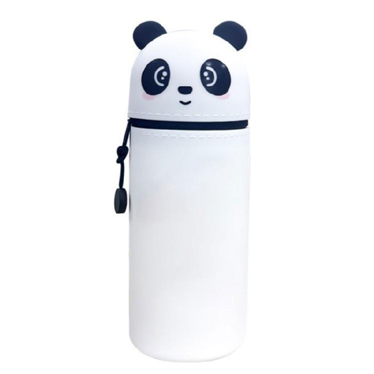 Expandable Cartoon Pen Organizer Pencil Storage Case Foldable Silicone Pouches Great For School Office Home Storage Use