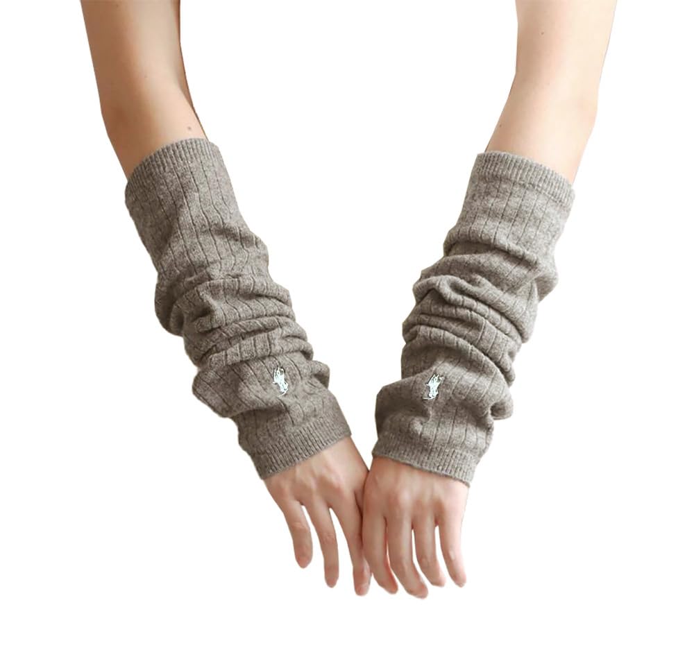 

POLO RALPH LAUREN Leg Warmers and Arm Perfect as a Gift Women s Cashmere-Blend Warmers, Beige, бежевый