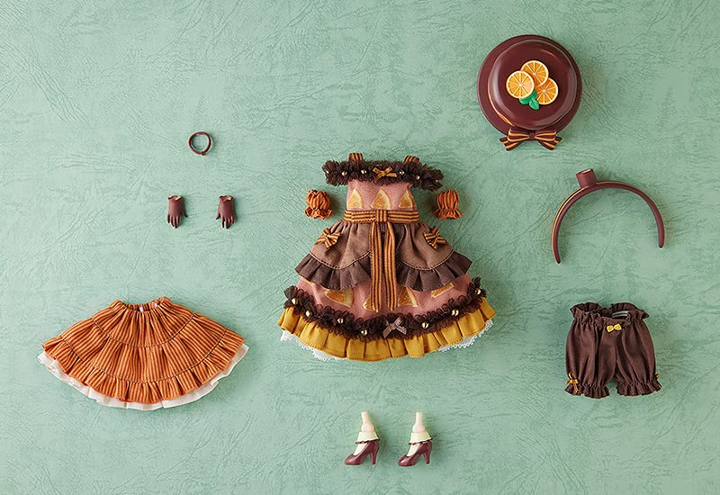 Good Smile Company Harmonia Humming Doll Orange Designed by ERIMO Plastic Painted Movable Figure Creator's Non-scale