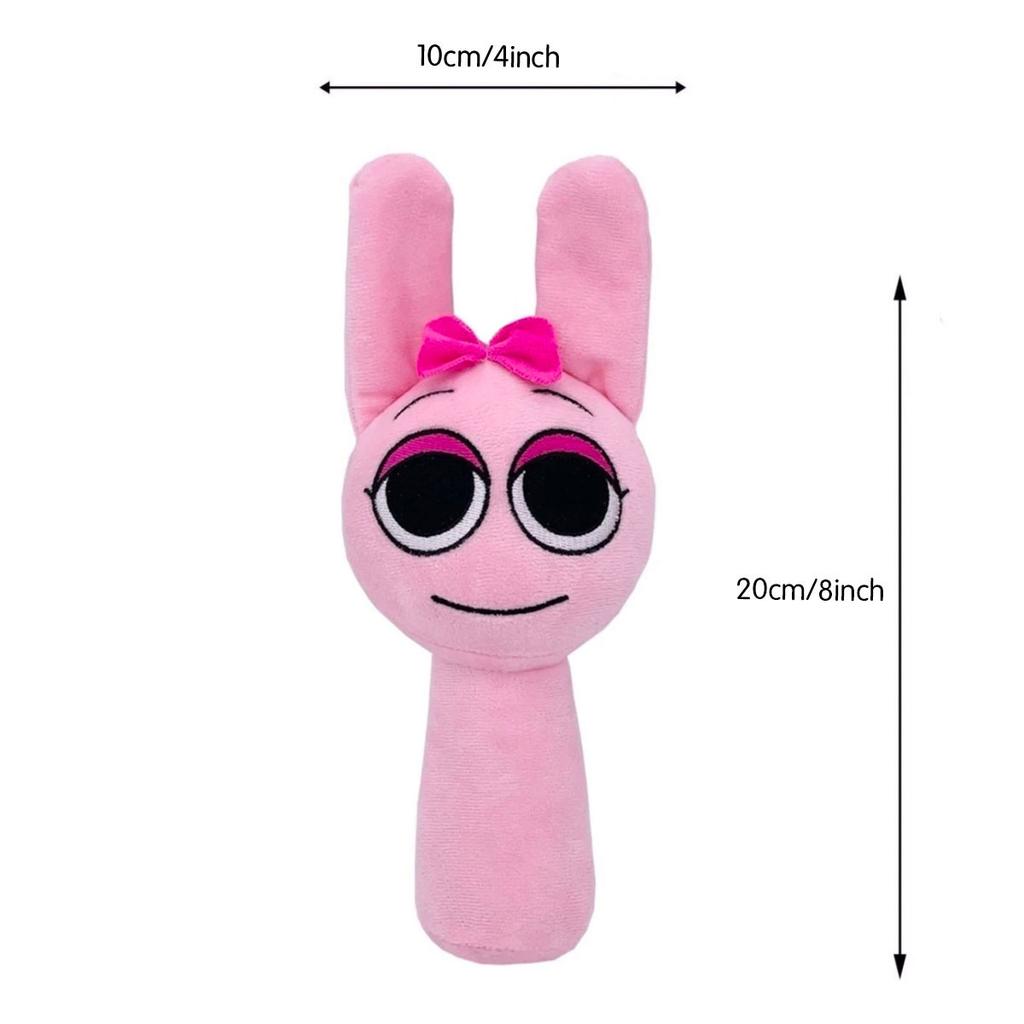 Sprunki Plush Toys Oren Pinki Wenda Mr.Computer Owakcx Jevin Tunner Mr.Tree Christmas Birthday Gifts for Adult Kids 8inch