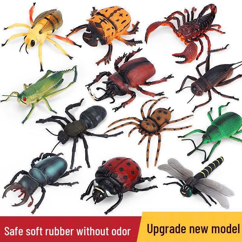 Large Insect and Reptile Toy Models: Scorpion & Spider Simulation