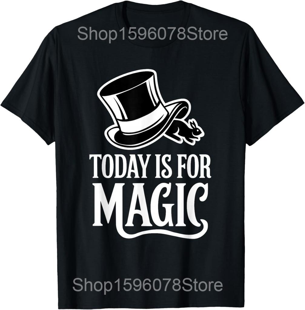 Dinge, die ich in meiner Freizeit mache Kartentricks Poker Zauberer T-Shirts Herren Streetwear T-Shirt Kurzarm Unisex Lockere Kleidung