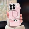 Casing For Xiaomi 15 15T Pro 5G Phone Case Cute Panda 26 Letter Shockproof Liquid Silicone Cover For Xiaomi15 Pro 15TPro Fandas