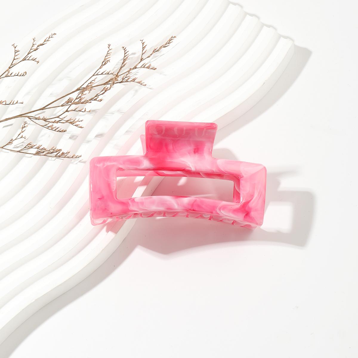 

Разноцветные прямоугольные заколки-крабы, красочные нескользящие зажимы с сильной фиксацией, аксессуары для укладки для женщин, девушек с тонкими Т