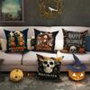 Happy Halloween Black Cat Pillowcasesuitable For Sofa Car Bedroom Decorative Cushion Cover Pillow Cover