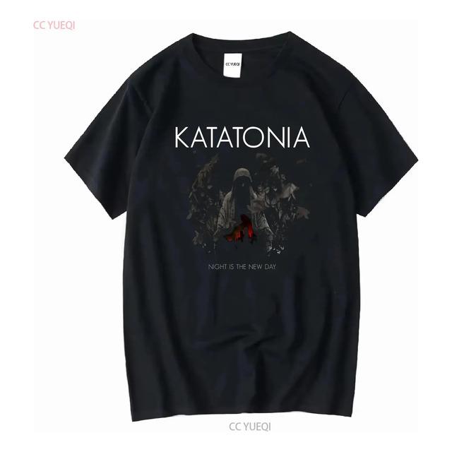 Camiseta De La Banda Katatonia Night Is The New Day Gothic S