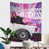 Singer Pink P-Pantheress Hanging Bohemian Tapestry Hanging Tarot Hippie Wall Rugs Dorm Japanese Tapestry