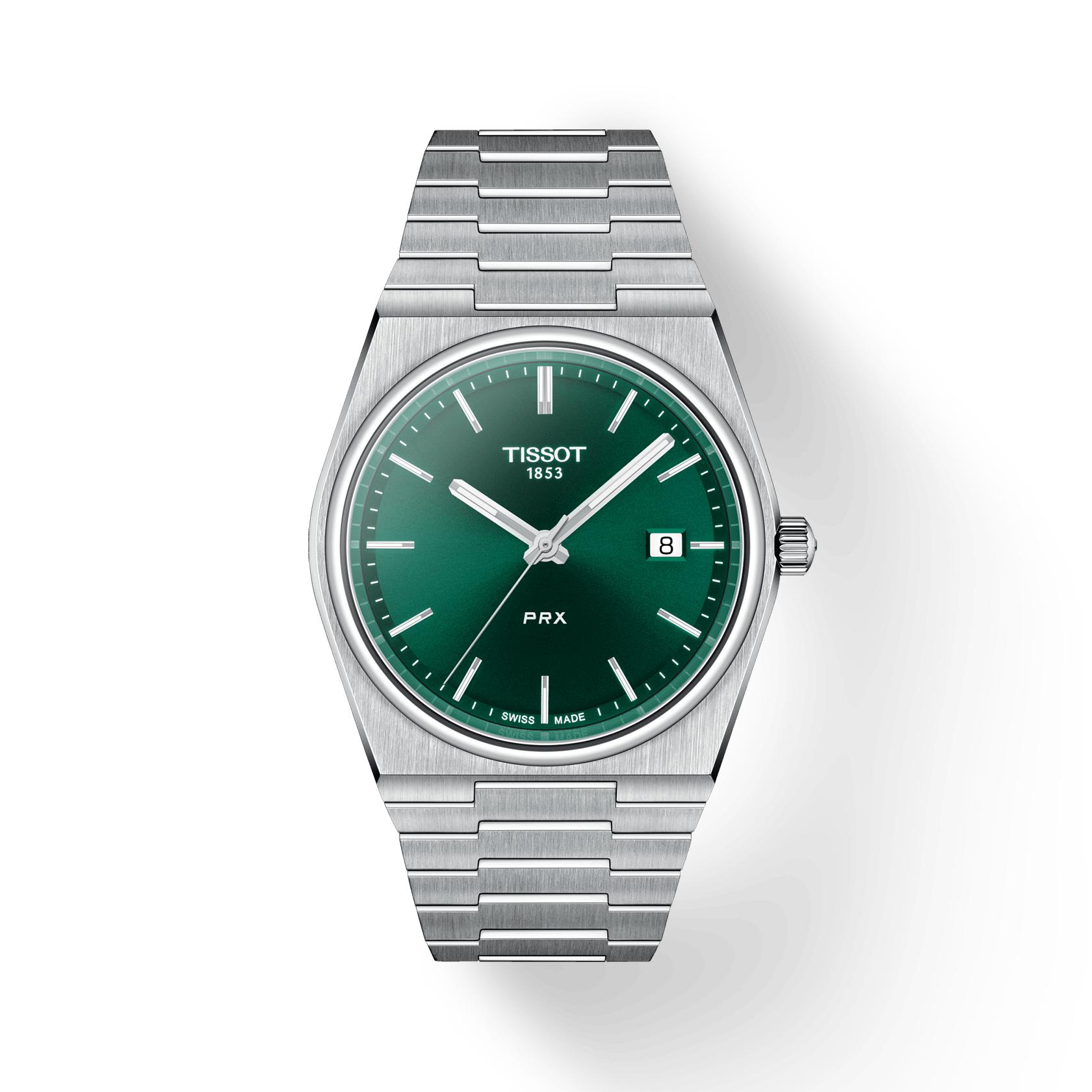 

Tissot Stainless Steel Green Dial Men s Fashion Watch T137.410.11.091.00 зелений