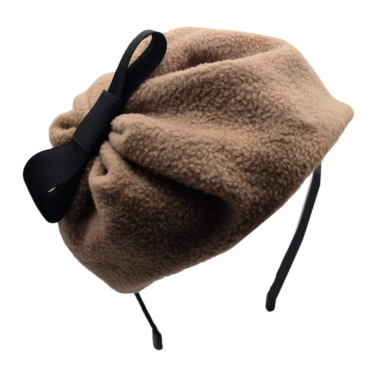 

Повязка на голову с бантом 1920-х годов для женщин Стильный головной убор Флэппер Аксессуары для косплей-вечеринки Элегантный головной убор хаки