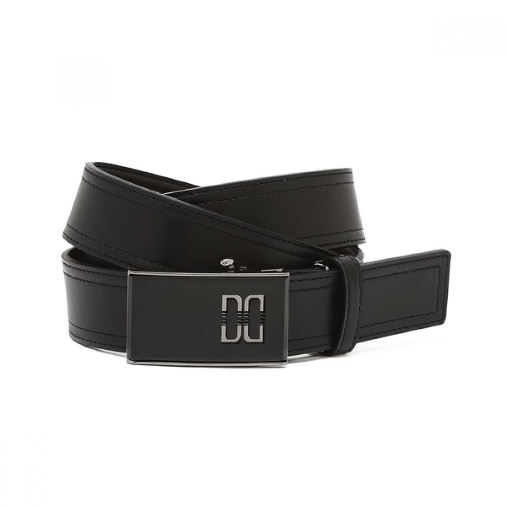 Daks Черный автоматический кожаный ремень с пряжкой Dbbe5e127bk Single option