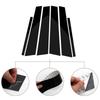 Kohlefaser Auto Fenster B-Säulen Verkleidung Aufkleber Für BMW F30 E46 E90 G20 318i 325i 320i 328i Türsäulen Folien Wrap Auto Zubehör