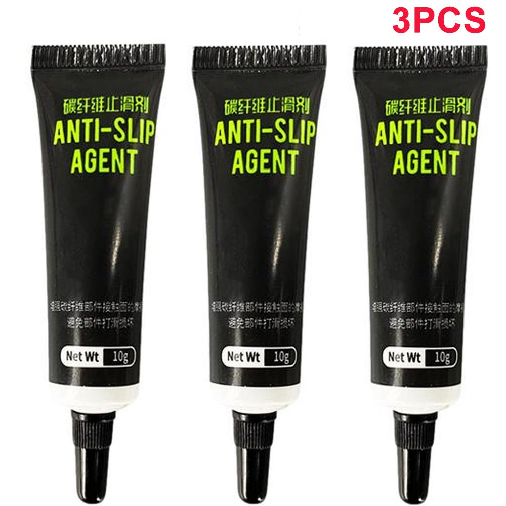 Agente Anti-Derrapante de Fibra de Carbono 10G Para Espigão de Selim Guidão Quadro Mesa Superfícies de Fibra de Carbono Acessório de Proteção Graxa de Bicicleta 1-4 peças
