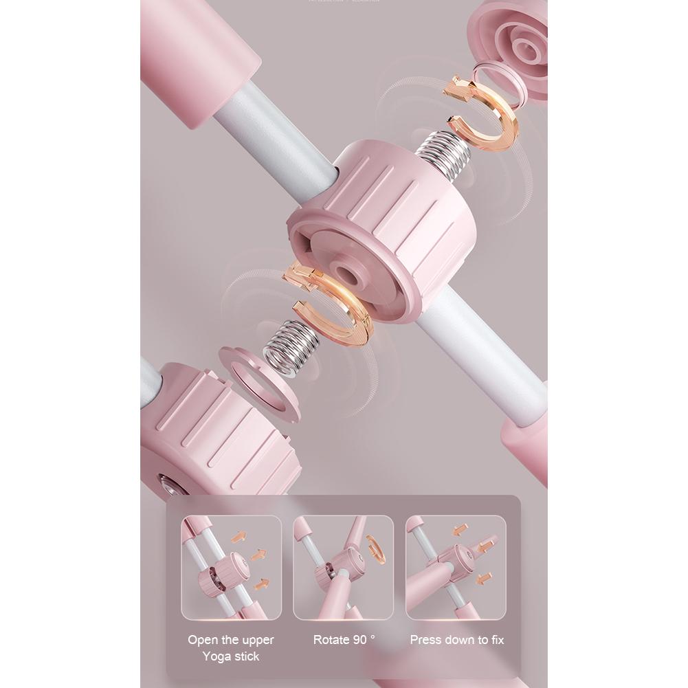 Hållningskorrigerare Ryggrätare Stöd Stretchverktyg Puckelryggskorrigering Pinne Infällbar Design Mångsidig för Kvinnor