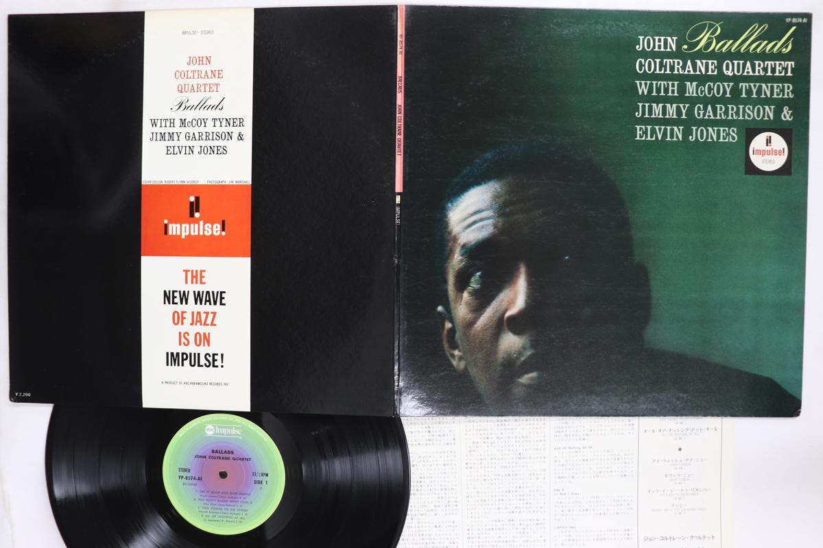 

Виниловая пластинка JOHN COLTRANE Ballads YP8574AI ABC IMPULSE 1976 Япония Джаз Б/у