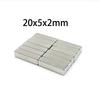 10/30pcs Long 20x5x2mm for Alignment & Strong 20x5x3mm for Structure, Block Magnets
