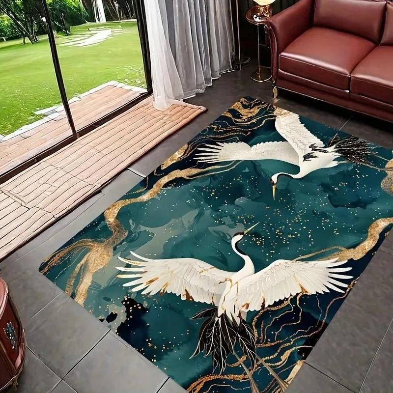 1PC Forest Kitchen Rugs Non-Slip Home Door Mats Pop design Bathroom Rugs Bath Mat Carpet for Home Sink Laundry Decor