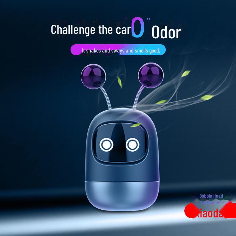 Robot Car Air Freshener: Long-Lasting High-End Aromatherapy Perfume and Decorative Ornament