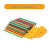 Children's Handmade Interlocking Straw Block House Toy Set