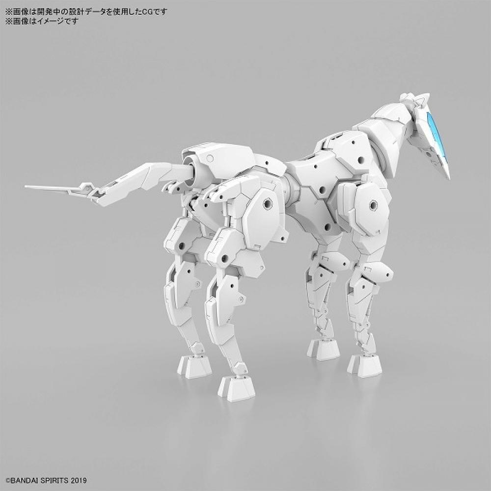 Bandai Spirits 30 Minutes Missions 1 144 Exaviecle Horse Mecha Version.  Weiß  [montiertes Plastikmodell]