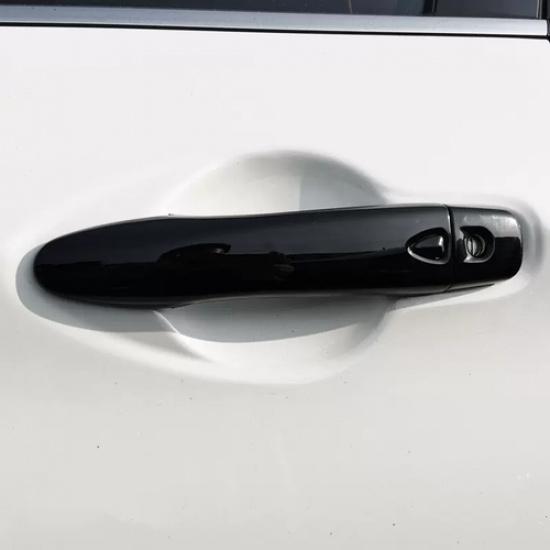 Bright Black Car Door Handles Cover Trim 4pcs For NISSAN KICKS 2017-