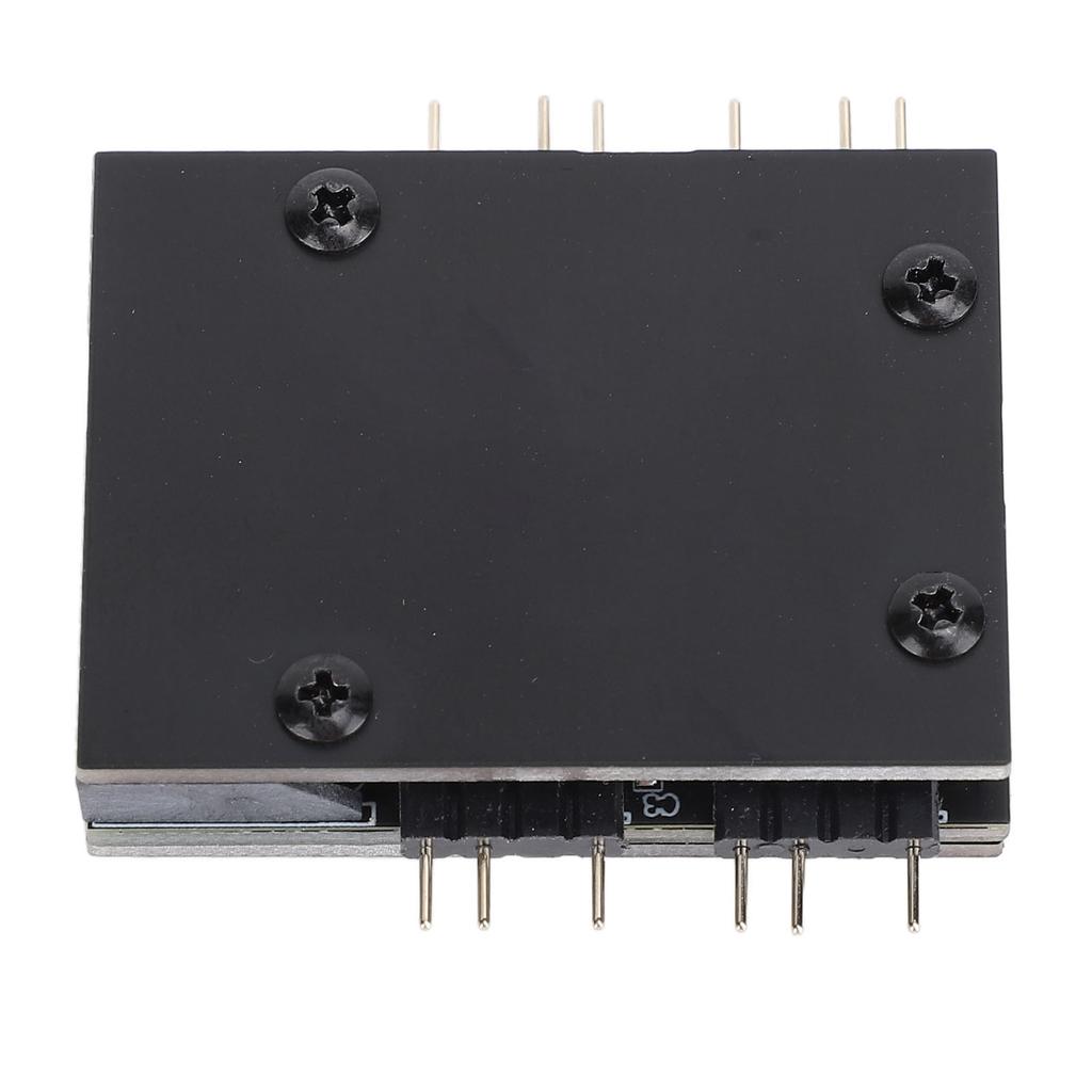 ARGB Lüfter Hub Controller Sync Bildschirm Anpassen Lichteffekte PC Lüftersteuerung für 5V PC Gehäuse Lichtpanel Radiator