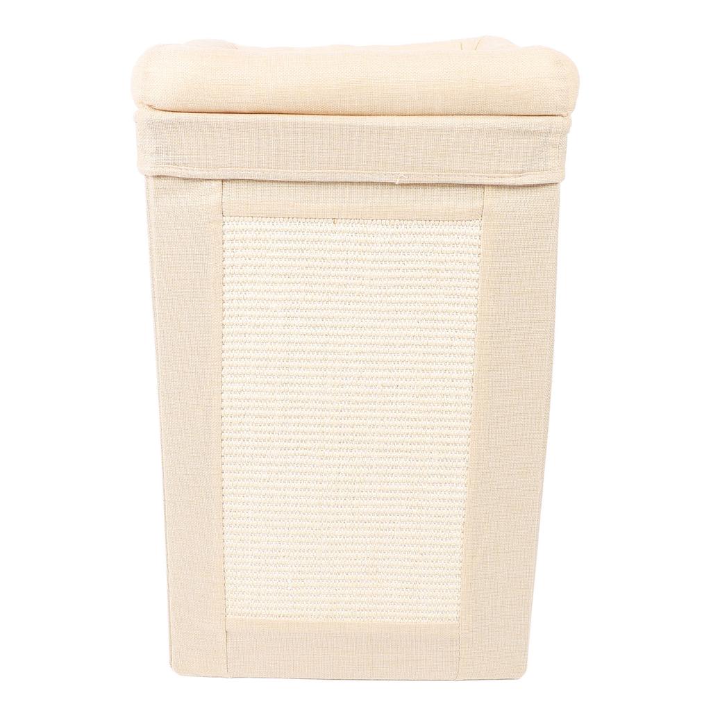 Indoor Cat House Winter Warm Cat House 3 Tier Pet Cave Foldable Cat Bed for Indoor Home Beige