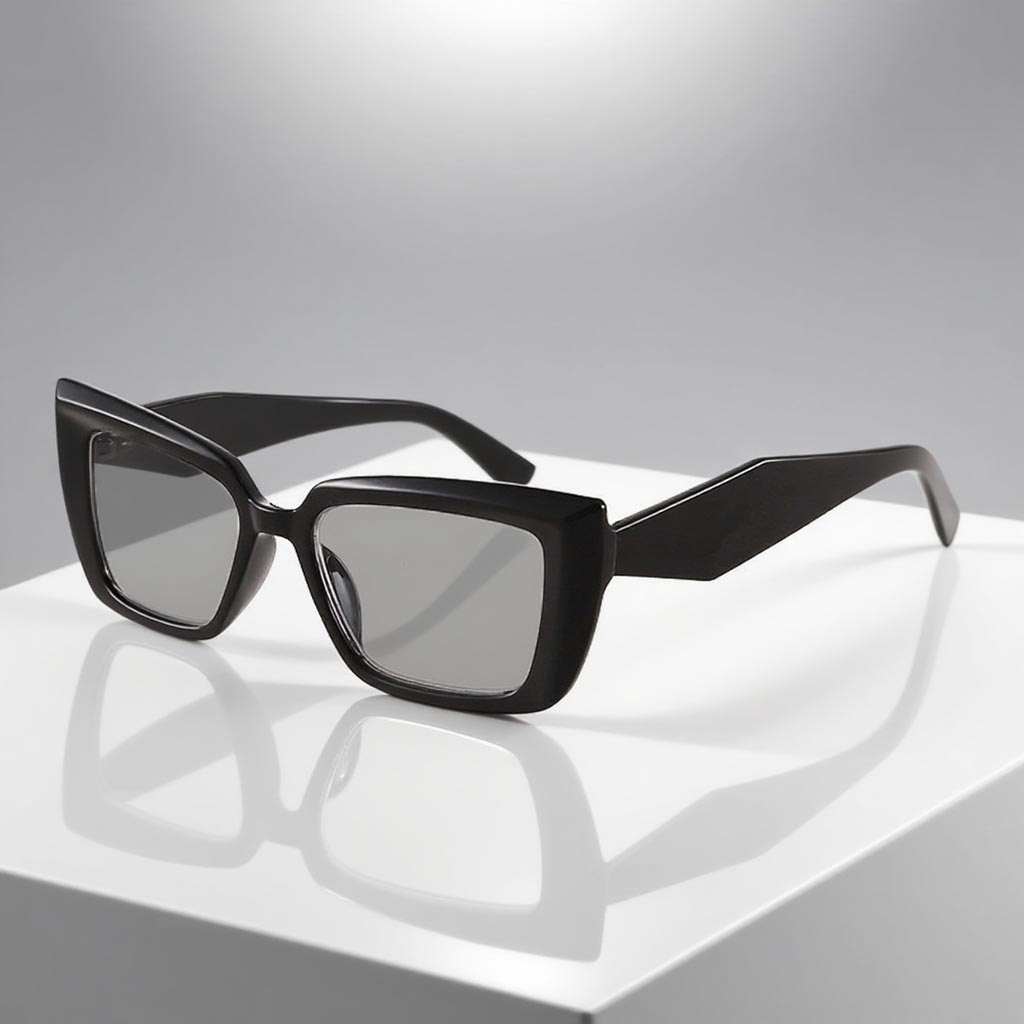 Reading Sunglasses for Women Men Vintage Vintage Square Presbyopia Sunglasses Anti UV Protection Eyeglasses Male Sunglasses +2.0