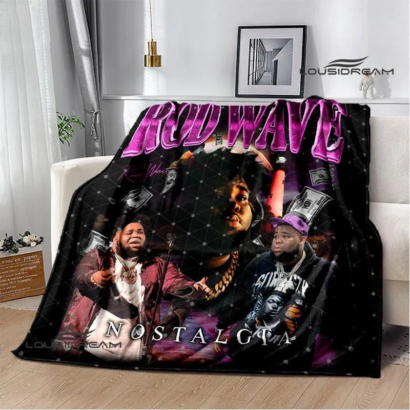Rapper rod wave printed blanket Warm Flannel Blankets Soft and Comfortable blanket Home Travel Blanket bed linings Birthday Gift