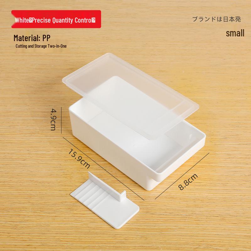 Cheese Storage Box with Spatula and Slicer – Dustproof and Fresh-Keeping