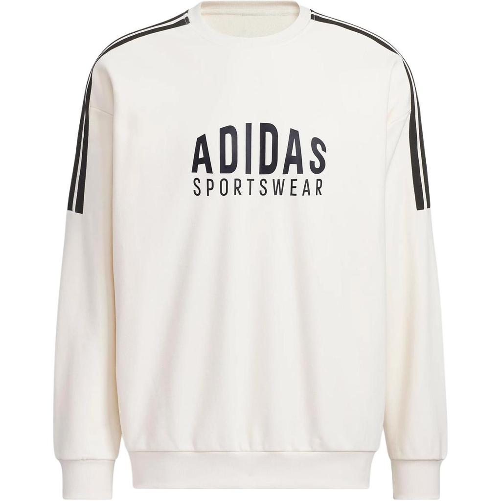 Adidas Letter Long Sleeve Crewneck Sweatshirt Unisex Sweatshirt KF5211