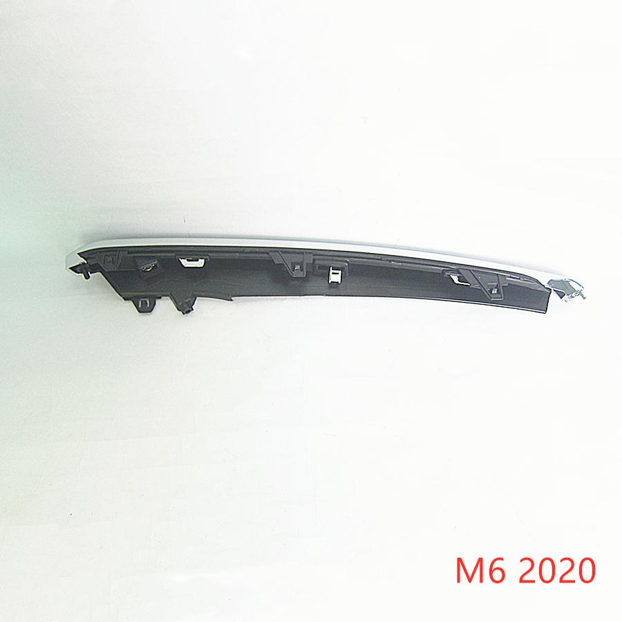 Car body parts bumper grille bracket with silver trim chrome for Mazda 6 2019-2024 GL 50-101 50-102