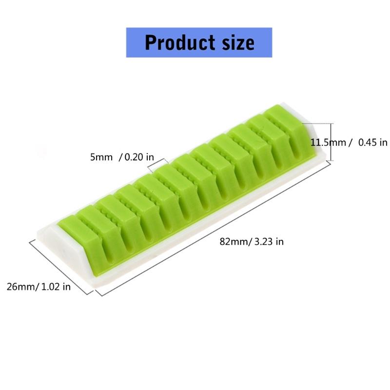 Fly Tying Storage Rack Display Clamps Silicone Organizers Tool for Fly Fishing Protections Fly Prep Station Holder