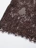 Gonna Midi Patchwork di Pizzo Stile Europeo da Donna Autunno 2025