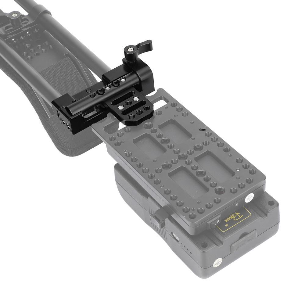 HDRIG 15MM Dual Rod Clamp with Multi-hole Adapter Plate 3701