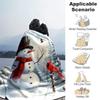 1pc Christmas Snowman Printing Lightweight Flannel Blanket, Comfortable and Warm Blanket, for Camping Sofa Bed and Couch Office, In All Seasons